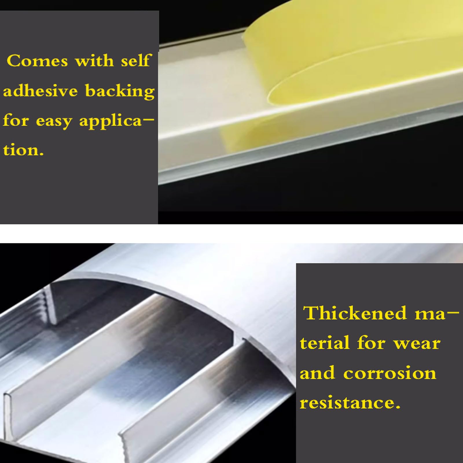 Canaletas para Cables Adhesivas,Cubre Cables Suelo de Metal,Pasacables Semicircular Suelo,Canaleta Pasacables de Suelo,Flexible,Resistencia al pisoteo,para la gestión doméstica