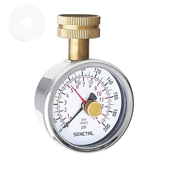 0-200 Psi Water Pressure Gauge 0-200 Psi Water Pressure Gauge