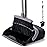 XXFLOWER Broom and Dustpan Set, Dustpans with Broom Combo for Home, Heavy Dust Broom and Dustpan Combo, Long Handle Dust Pan and Broom Set for Kitchen, Office, Pet Hair, Charcoal Color, Pack of 1