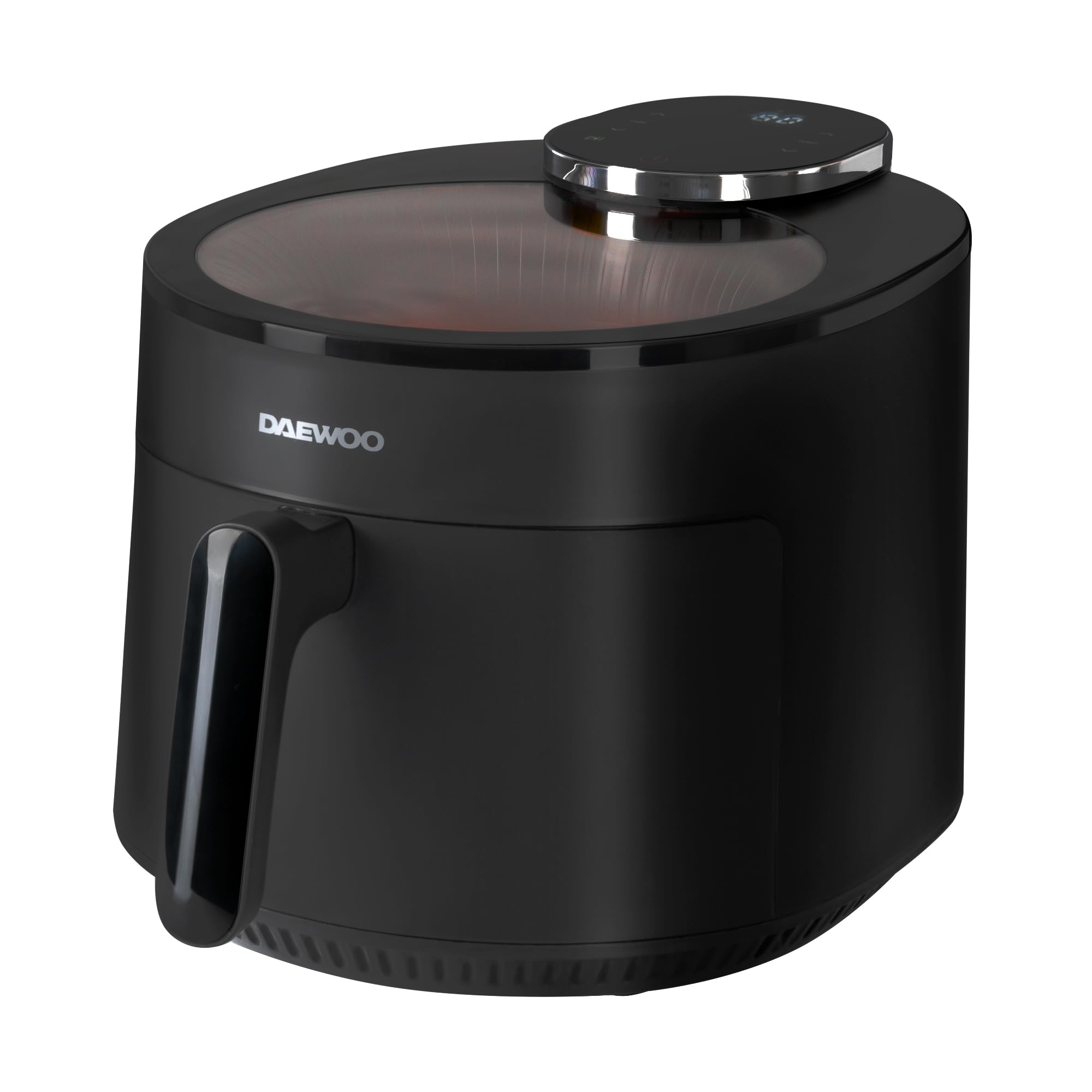Daewoo Black Actuate Air Fryer Cyclonic 5L 1500W With Glass Viewing Window
