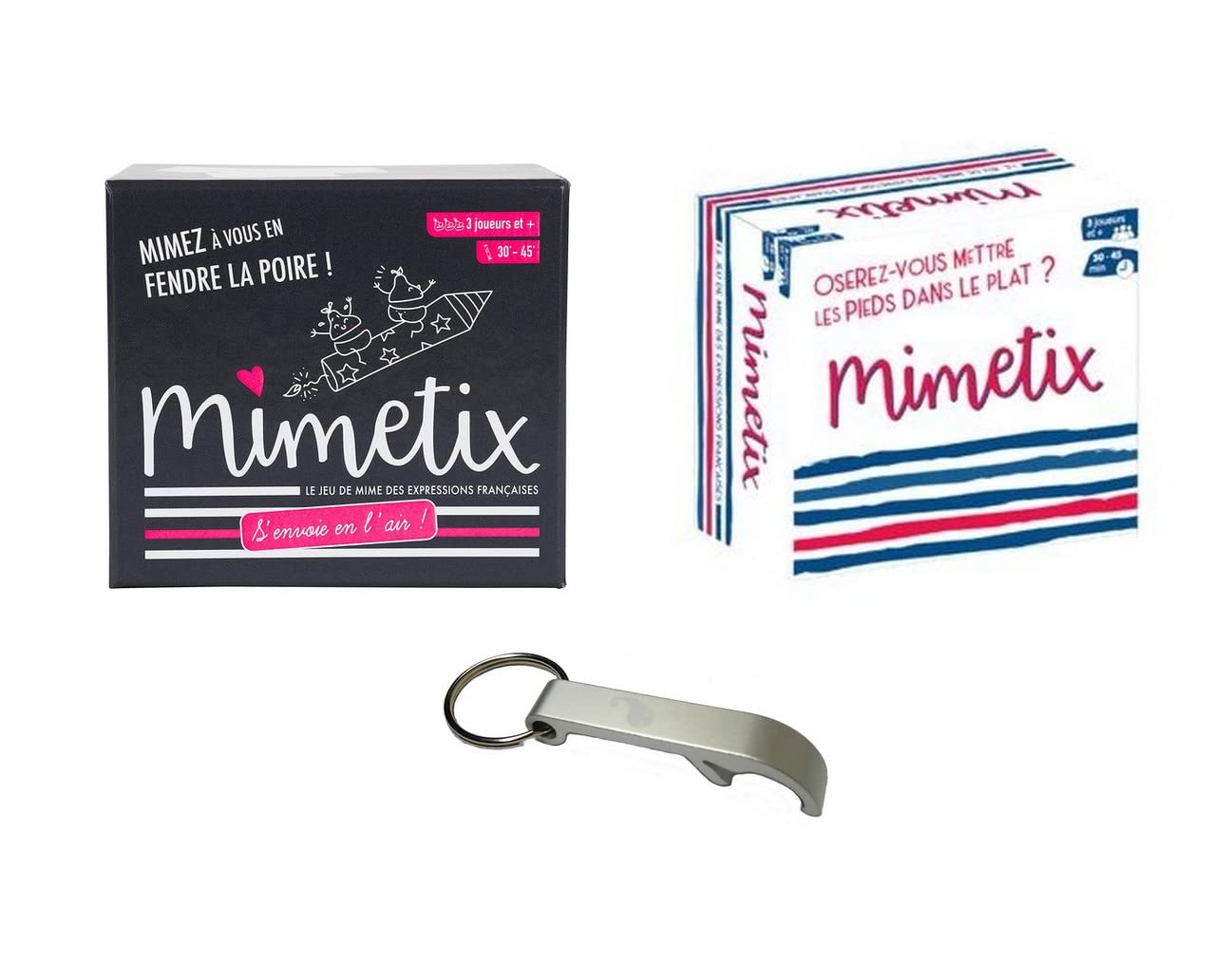 Blumie Shop Set of Mimetix + Mimetix Honey Moon French Version + 1 Bottle Opener (Mimetix + Honeymoon)