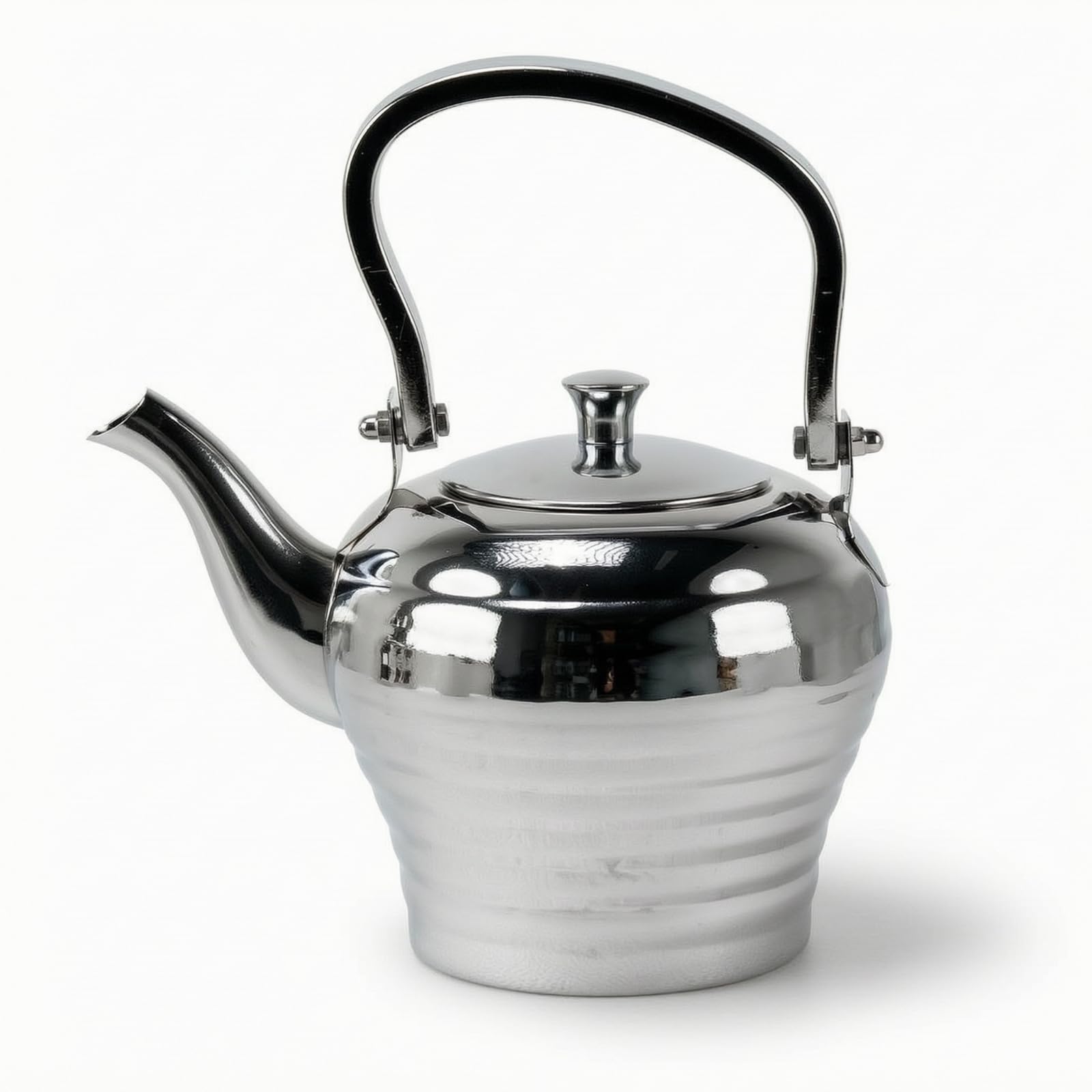 Tetera con Filtro Integrado Pulida Tetera Acero Inoxidable Versátil Hervidor con Filtro Integrado para Cafetería, color to 2, 1.6L