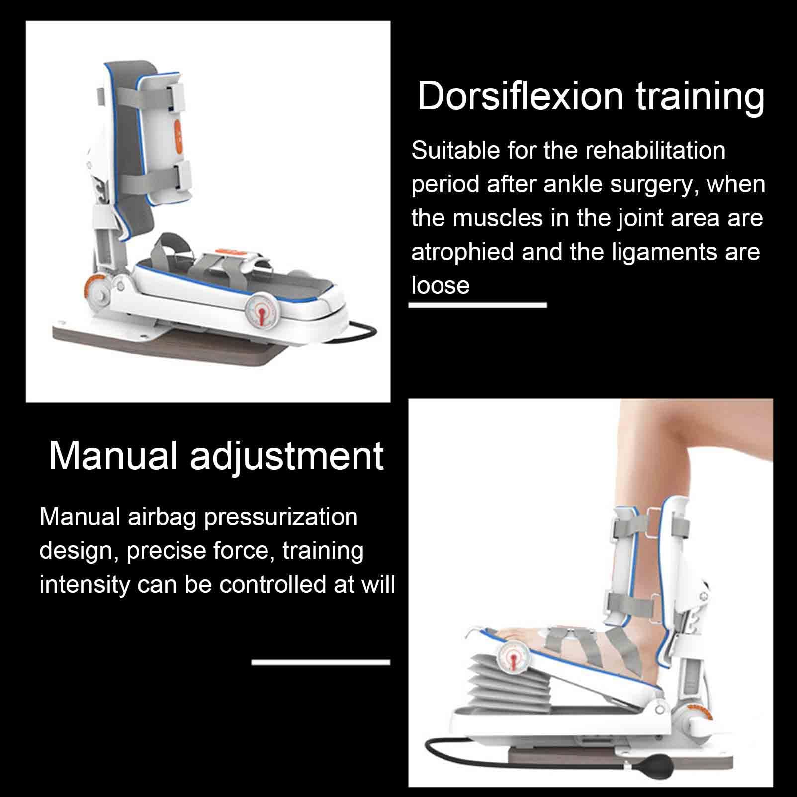 Attrezzo per l'Allenamento della Riabilitazione Dell'Articolazione della Caviglia, Attrezzo per Lo Stretching Dell'Articolazione della Caviglia, Trainer Post-Operatorio per la Caviglia,manual