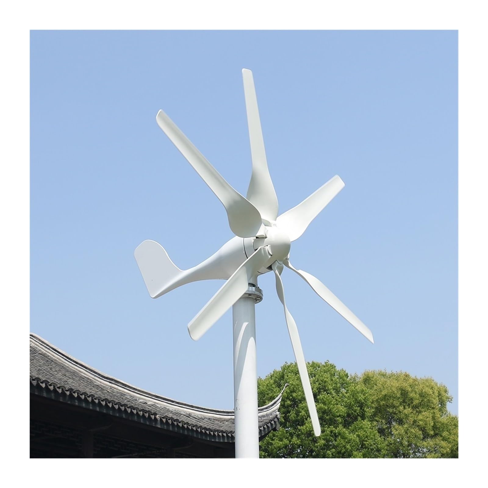 Windturbinengenerator, 1000W 12V 24V Windturbinengenerator Komplettset Windmühle MPPT/Laderegler Kleiner Windgenerator Heimgebrauch Geräuscharm für Marine, Wohnmobil, Zuhause(MPPT Controller,12v)