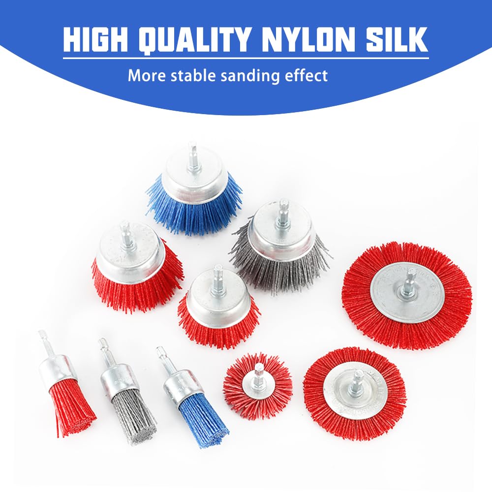 Nylonbürste Rundbürste Schleifbürste Bürste Scheibenbürste 50 mm/75 mm/100 mm Nylonbürste Rundbürste Schleifbürste Bürste Scheibenbürste 50 mm/75 mm/100 mm