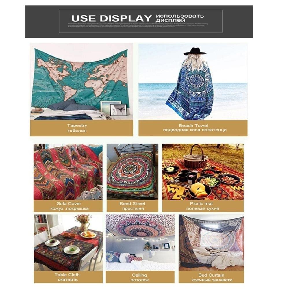 Amazon.co.jp: タペストリー壁タペストリー禅ガーデン睡蓮マッサージ石