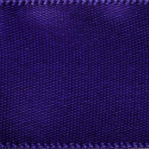 Image of Offray Satin Ribbon, Navy, 7 /8 Inch x 18 Feet