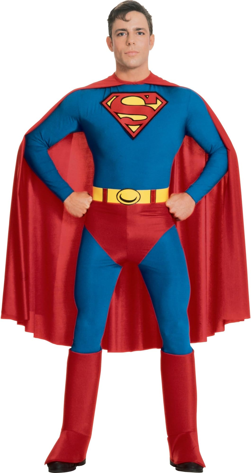 Rubie's Official DC Comics Superman Deluxe Costume, Adult Superhero Fancy Dress