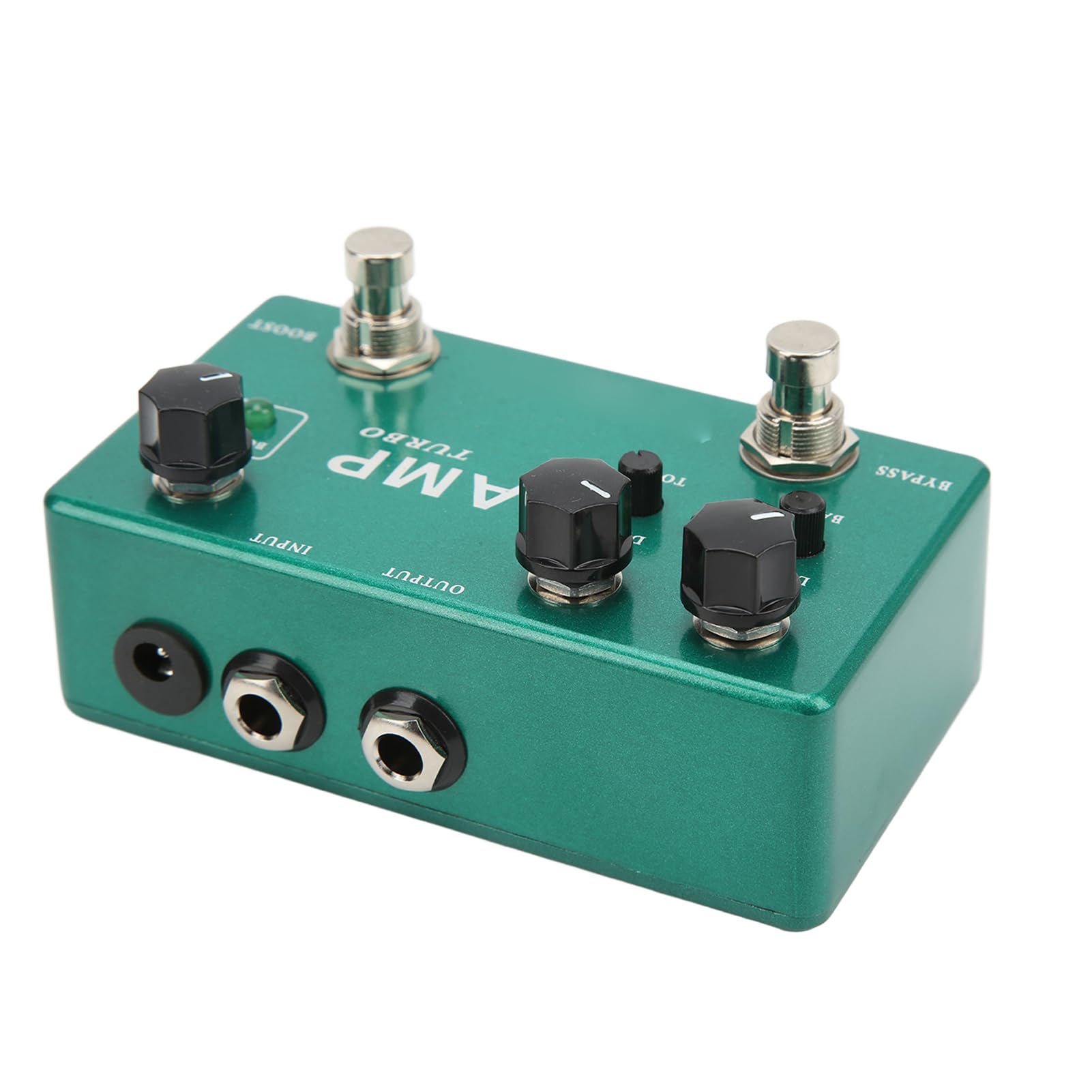 Wielofunkcyjny pedał Gitarowy 2 w 1 pedał Efektów Overdrive Boost z True Bypass i niezależną regulacją Tonu Basu dla Basu w Gitarze Elektrycznej