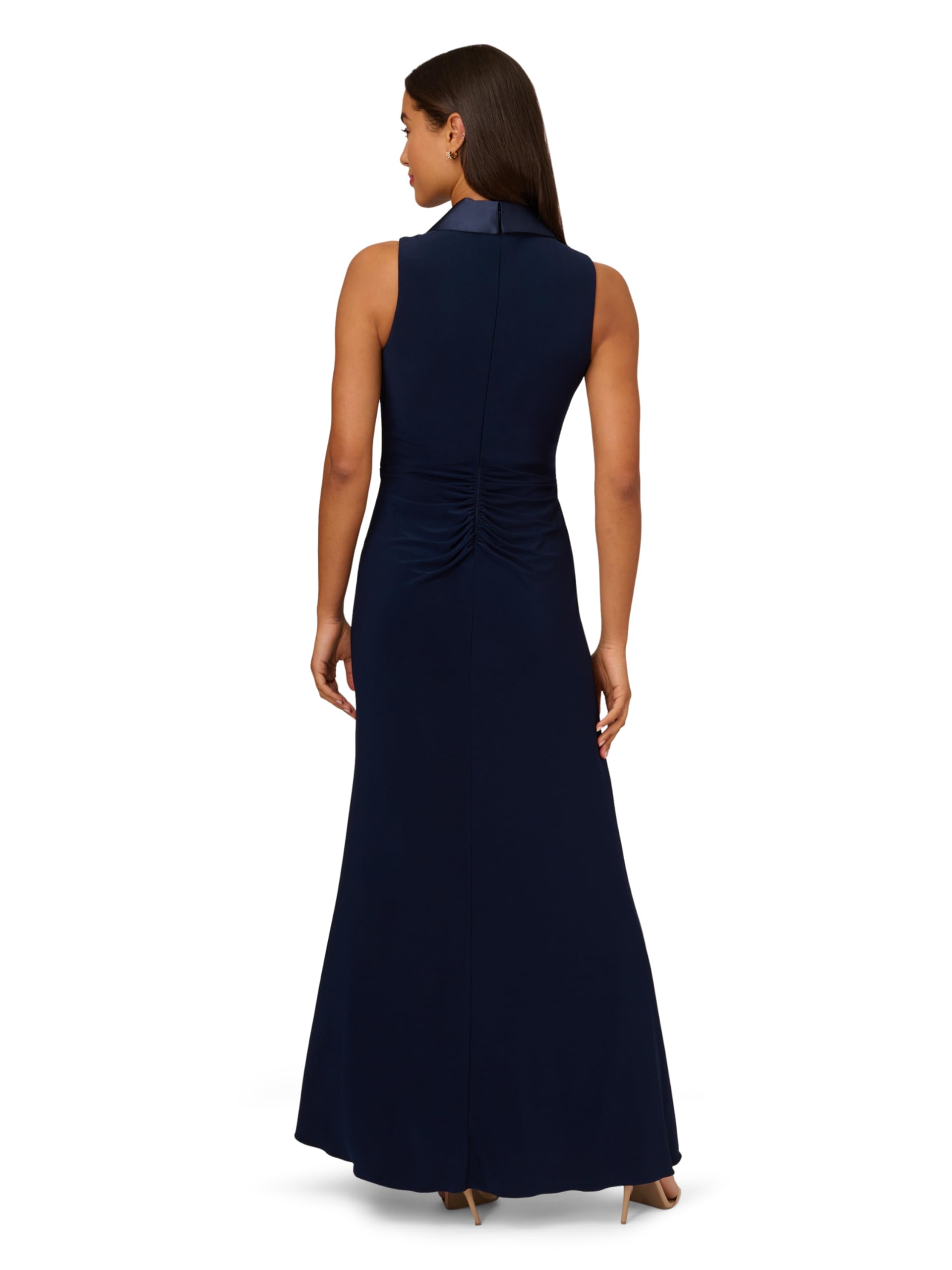 Adrianna Papell Vestido de Esmoquin de Jersey Fiesta Formal para Mujer