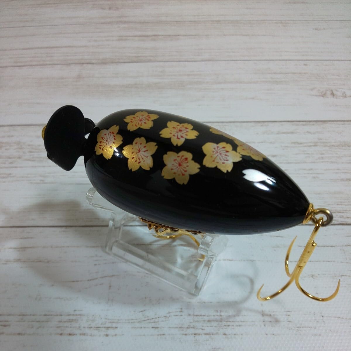 Amazon.co.jp: 道楽 フィッシュオーマンジュウ DOWLUCK 加賀山中蒔絵桜