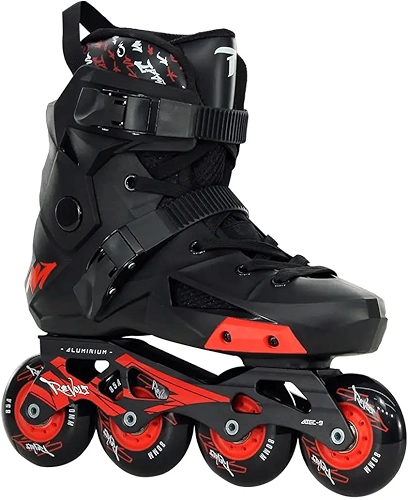 Patins Traxart Revolt Branco Inline Freestyle - 80mm ABEC-9