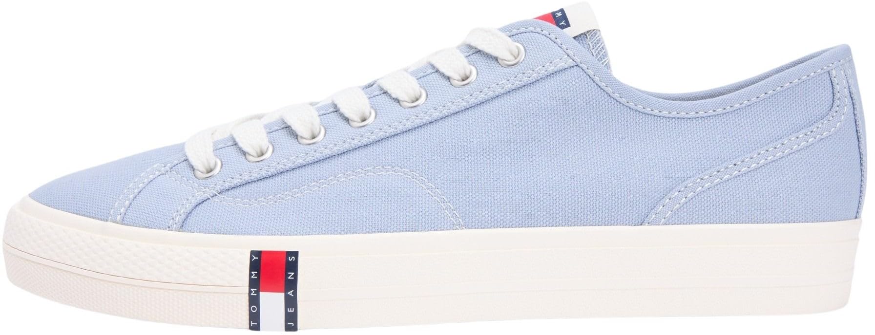 Tommy Jeans Men's Archive Vulc Y2K EM0EM01674 Low Top, Blue (Soaring Skies), 10.5 UK