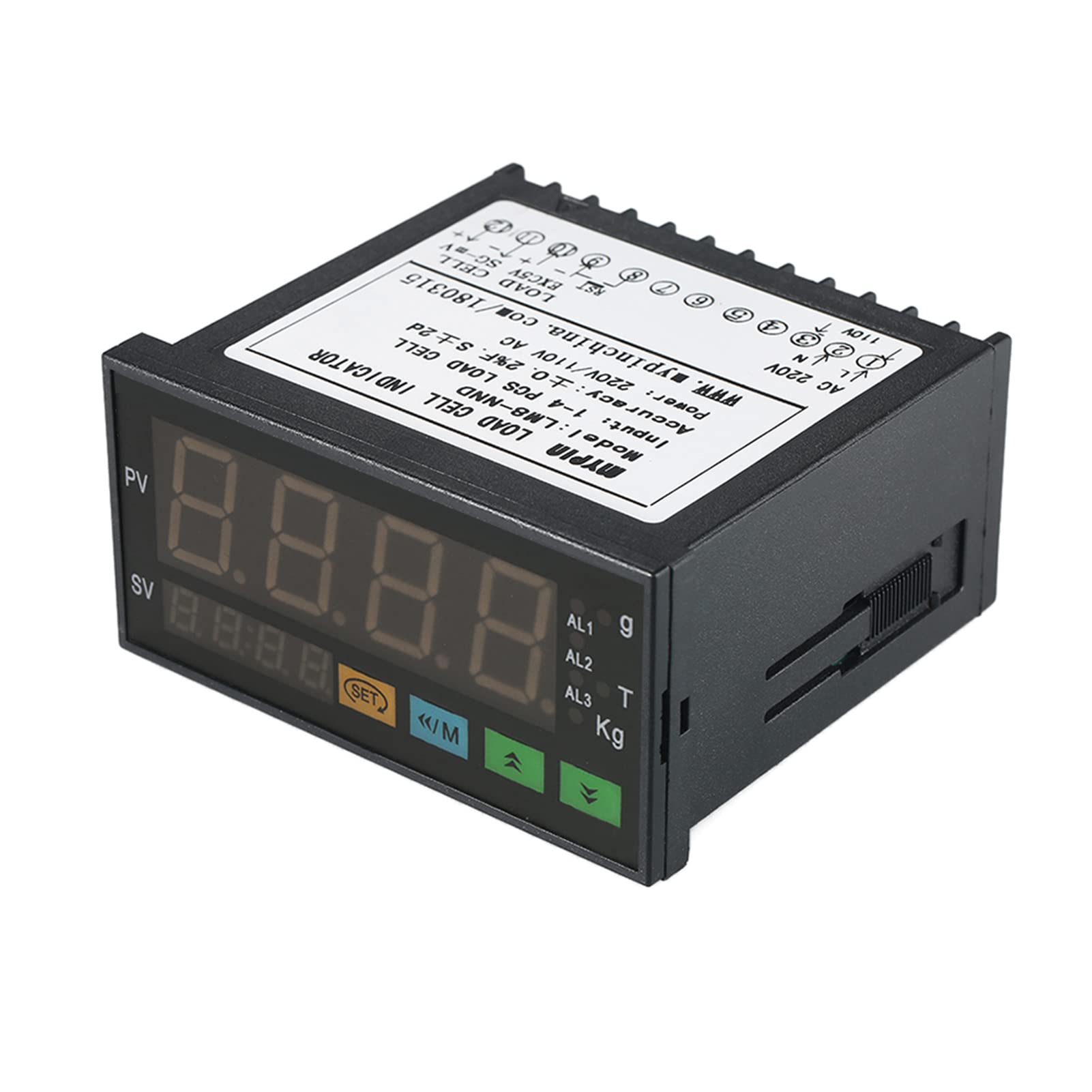 Display a LED digitale Misuratore di pesatura Indicatore celle di carico 1 ~ 4 celle di carico Segnali Input