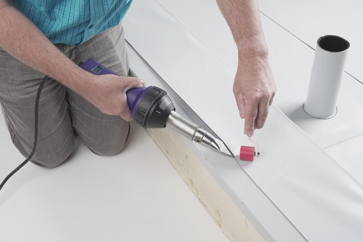 1600W HT1600 Digital Heat Gun Hot Air Tool, Overlap Welding Kit 120V / 230V (120V-US)