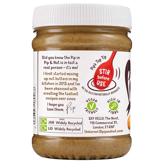Pip & Nut Mantequilla de Maní Natural 250g miniatura 2