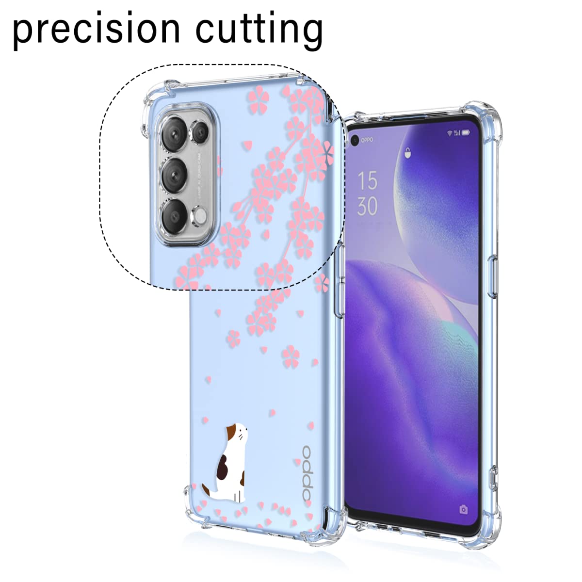 Topme Cover per OPPO Find X3 Lite/OPPO Reno5 5G (6.43 Inches) Custodia Case, Protezione Della Pelle Della Custodia in Silicone Tpu - Rosso Cina
