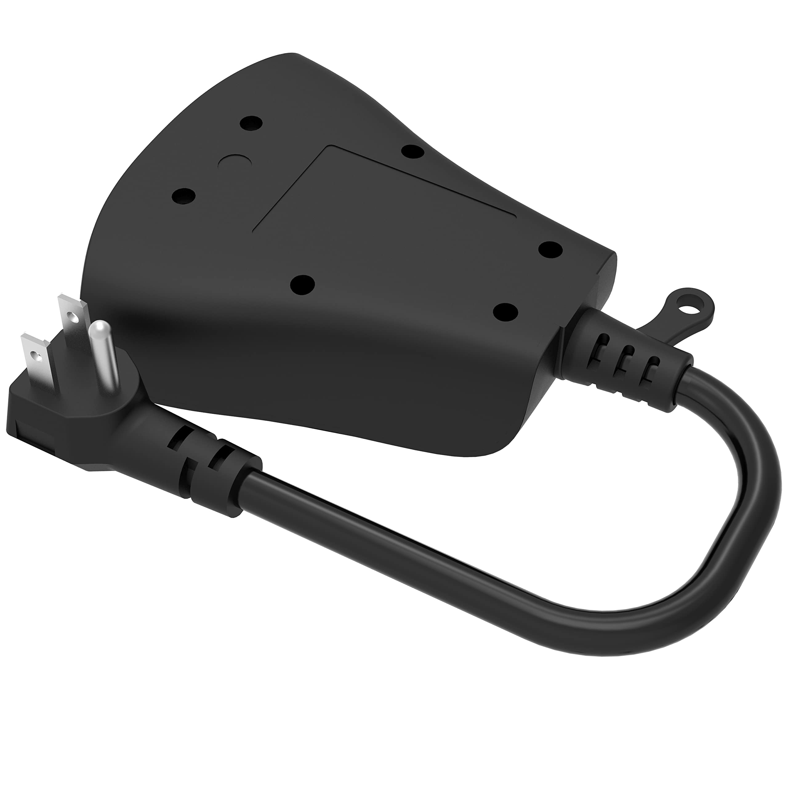 Monster Outdoor Smart Outlet Plug, 3-Outlet, Voice Control Compatible with Alexa and Google Assistant, Scheduling, Timer Control, Automation, Quick Setup via 2.4GHz Wi-Fi, Smart Outdoor Plug