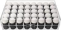 Vista 9 de 40 piezas de esponja para dedos con caja de almacenamiento para pintar tarjetas de tinta de tiza, dibujo
