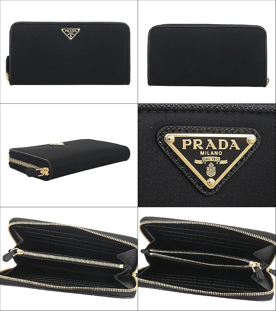 Amazon | [Prada] [プラダ] 財布(長財布) 1ML506 2DMI ネロ テスート