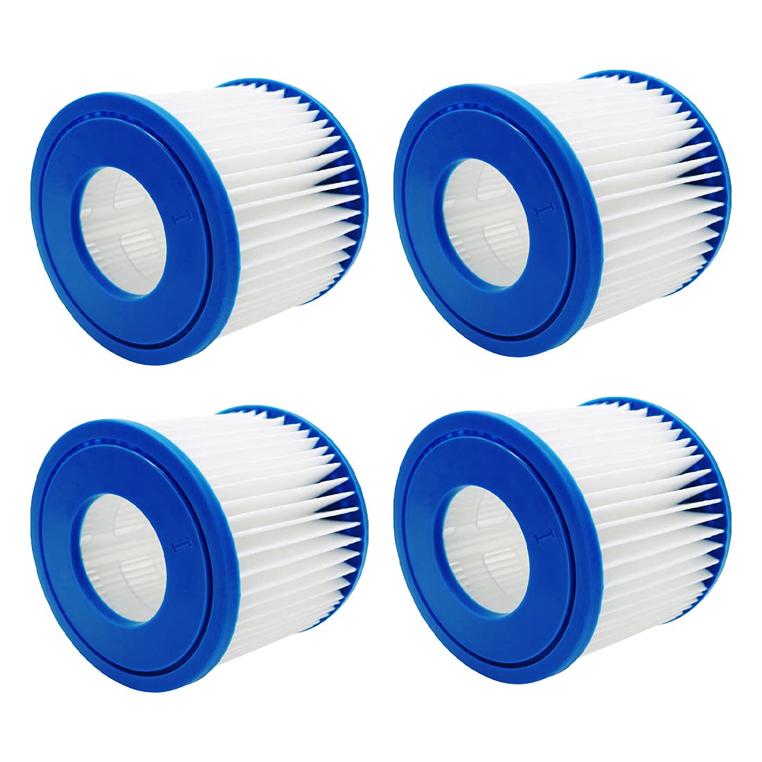Filtres de piscine type I pour éliminer l'eau trouble, cartouche Flowclear 58381 x4