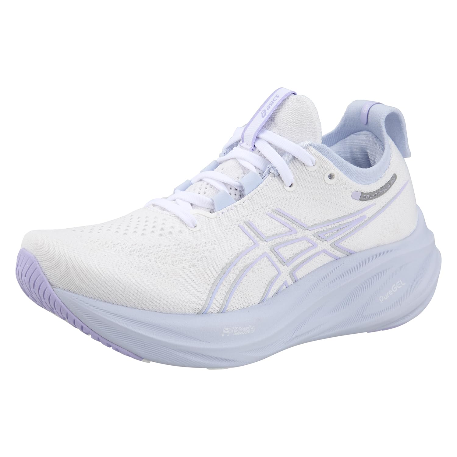 ASICS Gel-Nimbus 26, Sneaker Mujer, White Fresh Air, 35.5 EU