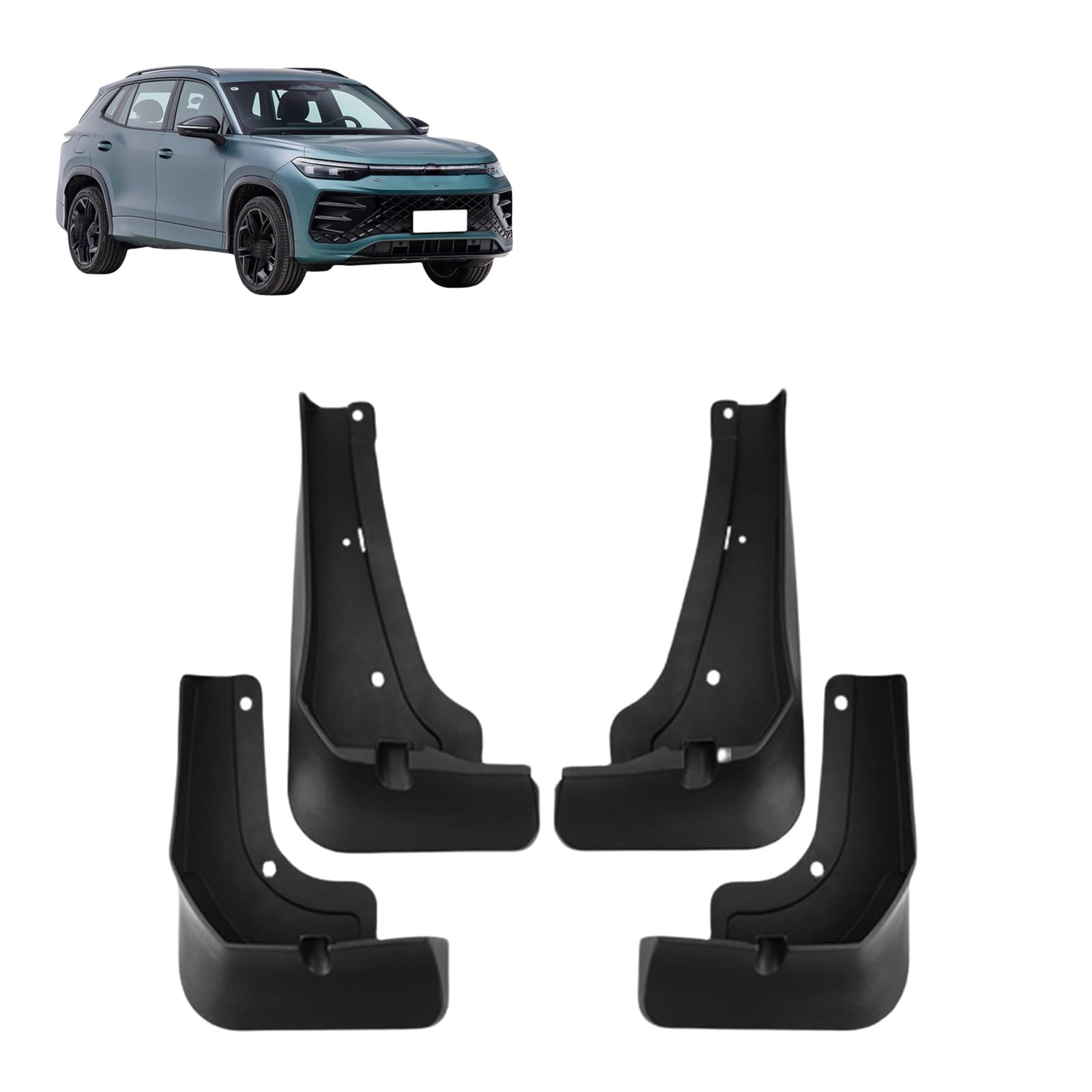 NYSLDSCO Mud Flaps for Volkswagen Tayron L 2025