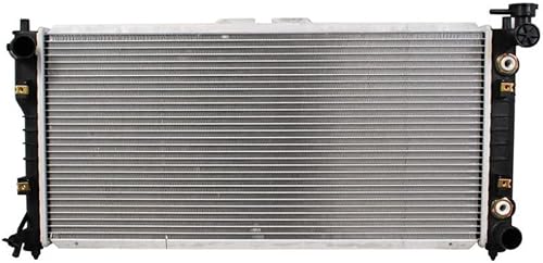 Para radiador de refrigerante de motor Mazda 626 2000 2001  Calidad OE  Grosor del núcleo de 1.00 pulgadas  Diámetro de entrada de 1.37 pulgadas