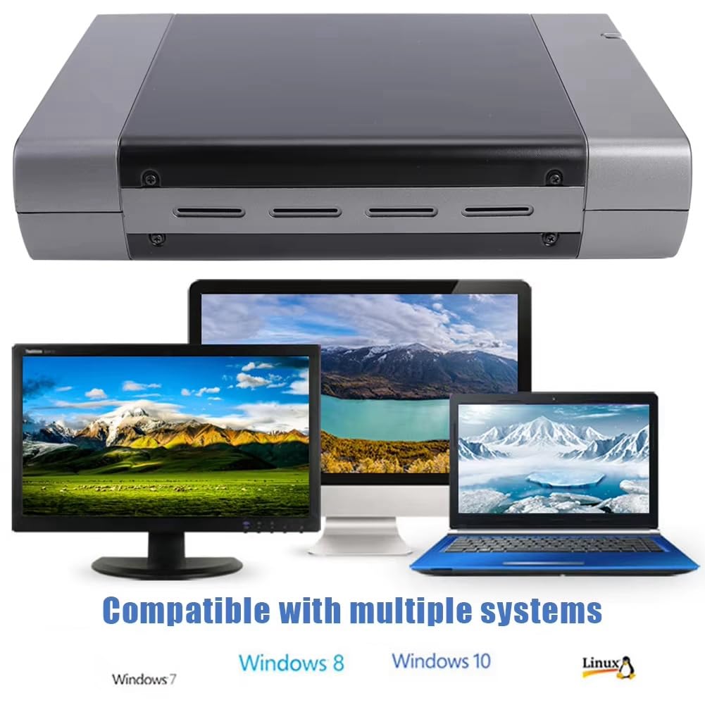 per Azionamento A Disco Rigido Esterno da 5,25 Pollici USB3.0 A Supporto HDD SSD Dvd 16 Speed ​​Box Case di Archiviazione Case di Archiviazione EU
