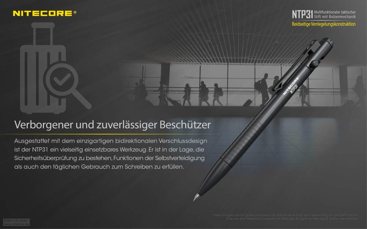 NITECORE TACTICAL PEN NTP31