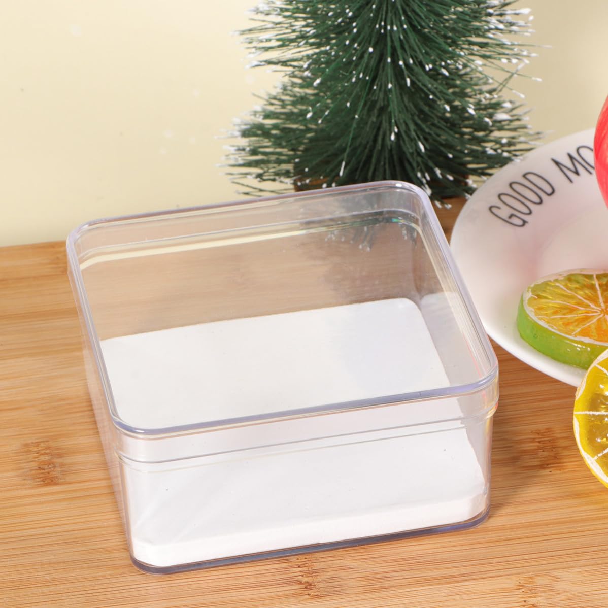MAGICLULU Transparente und Insekten Ausstellungsbox Probenbox Multifunktionale aus Kunststoff mit Deckel Pflanzenvitrine zum Schutz und Aufbewahrung von Kleinen Proben