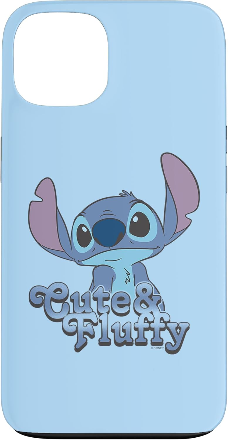 Disney Lilo & Stitch Cute & Fluffy Stitch Case for iPhone 17 Pro Max
