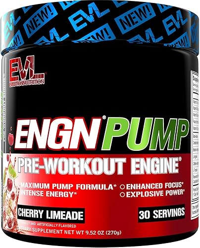 Miniatura 24 de Evlution Nutrition ENGN Polvo preentrenamiento intenso, sin pikatropina, 30 porciones, para aumentar la energía, potencia y enfoque, 4332492029,