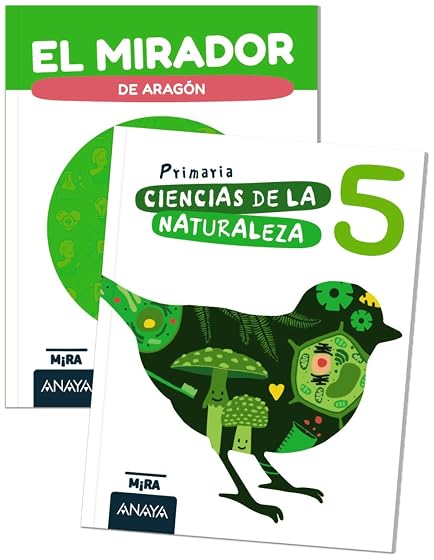 CIENCIAS DE LA NATURALEZA 5 + EL MIRADOR