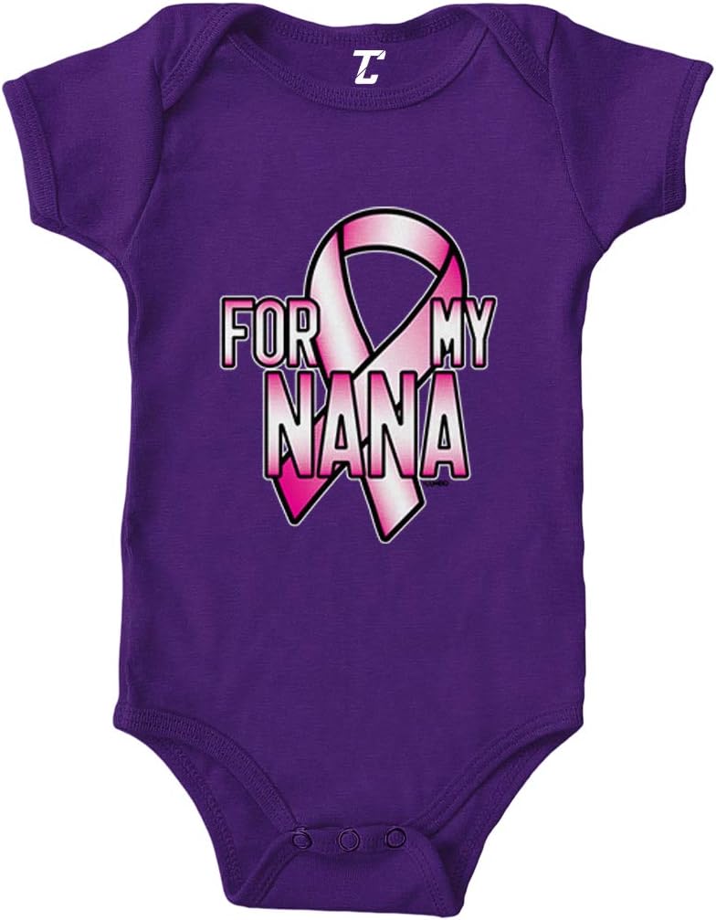 for My Nana - Breast Cancer Ribbon Bodysuit