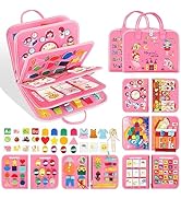 URMYWO Busy Board Montessori Spielzeug ab 1 2 3 4 5 Jahre,6-Schichten Activity Board Kleinkinder ...