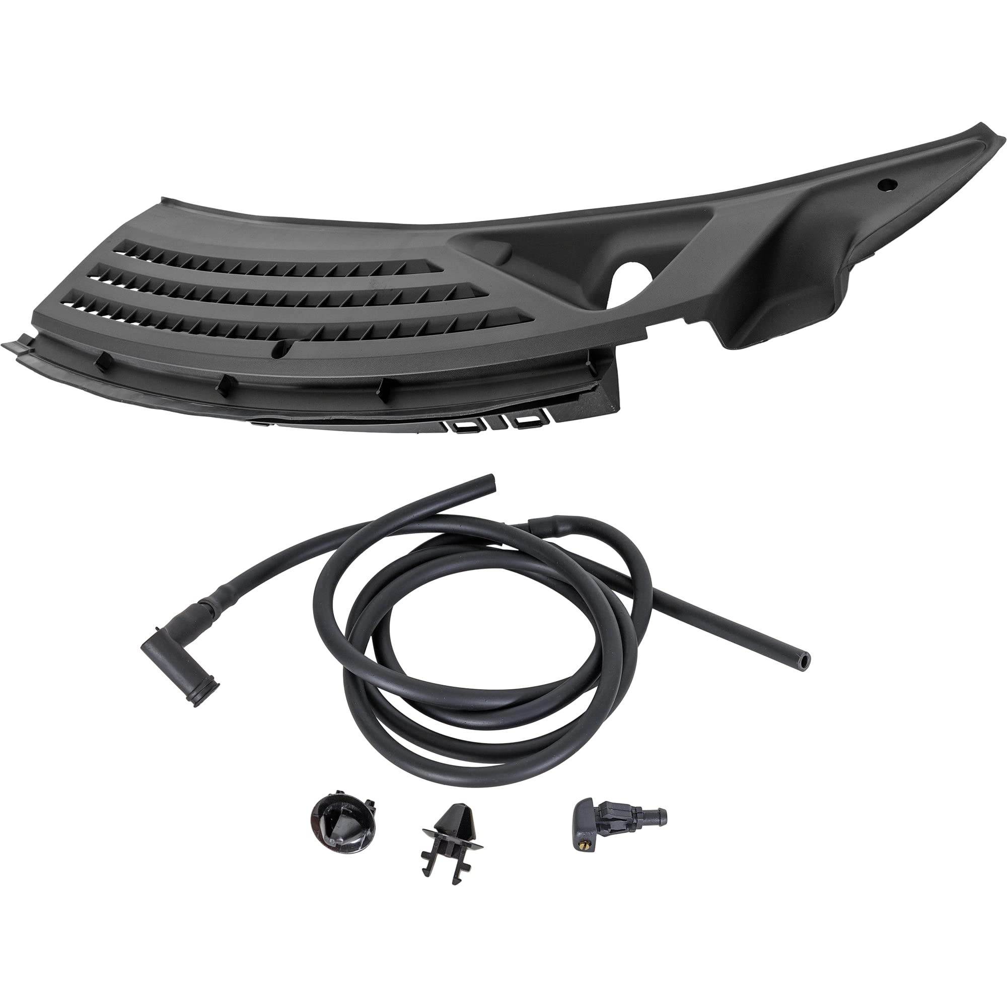 Evan Fischer Driver Side Wiper Cowl Grille Compatible with 2009-2014 Ford F-150 Assembly - FO1271106