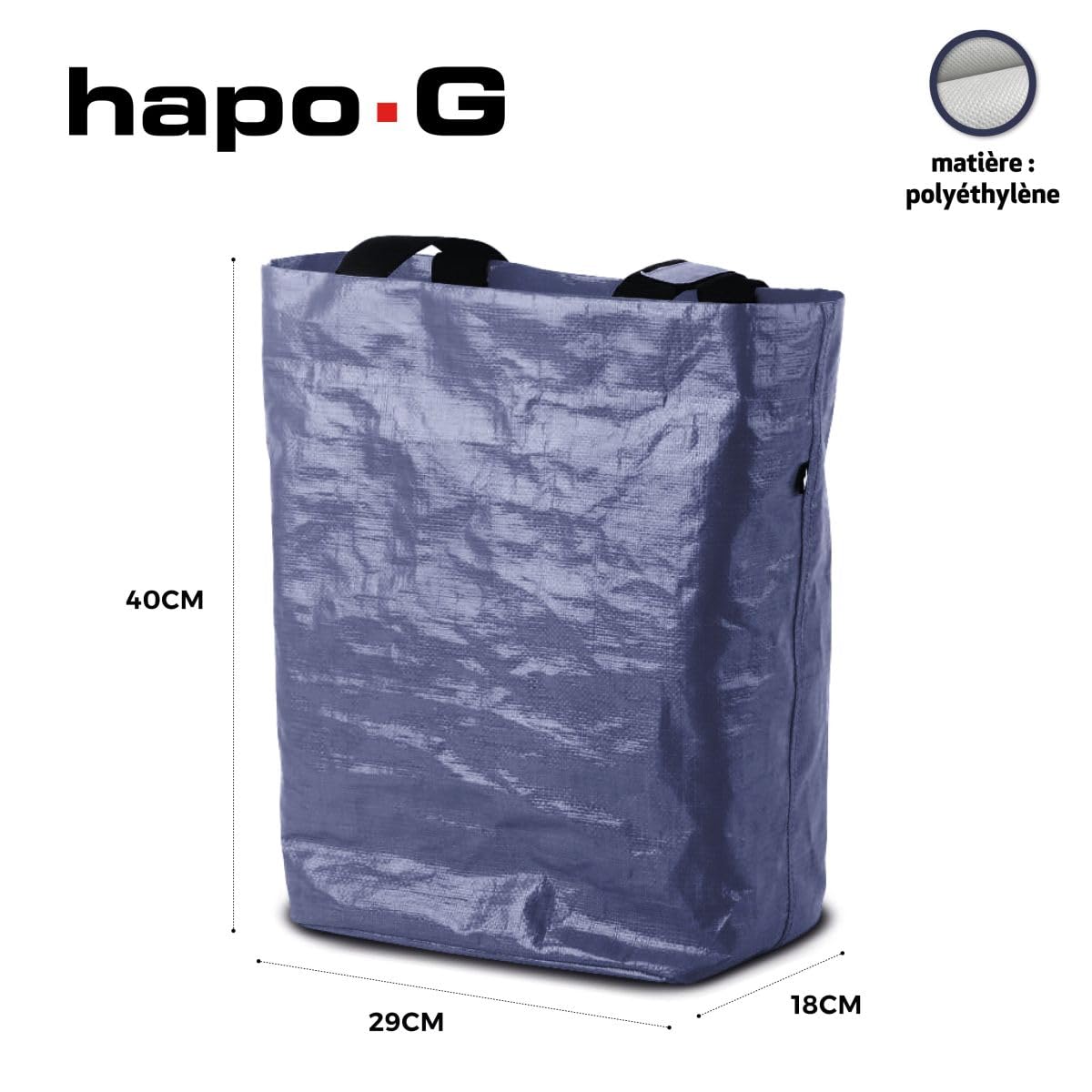 Hapo-G - Sacoche vélo Porte Bagage arrière - Sac Isotherme Hapo-G - Sacoche vélo Porte Bagage arrière - Sac Isotherme