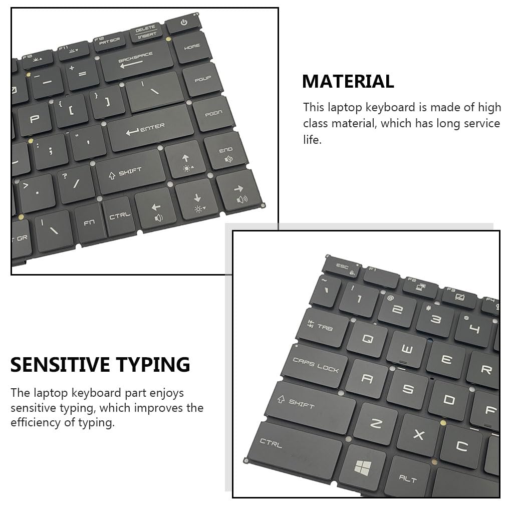 2 zestaw klawiatury laptopa akcesoria zamienne akcesoria komputerowe komponenty wejściowe laptopy funkcja podświetlana klawiatura zamiennik dla GS66
