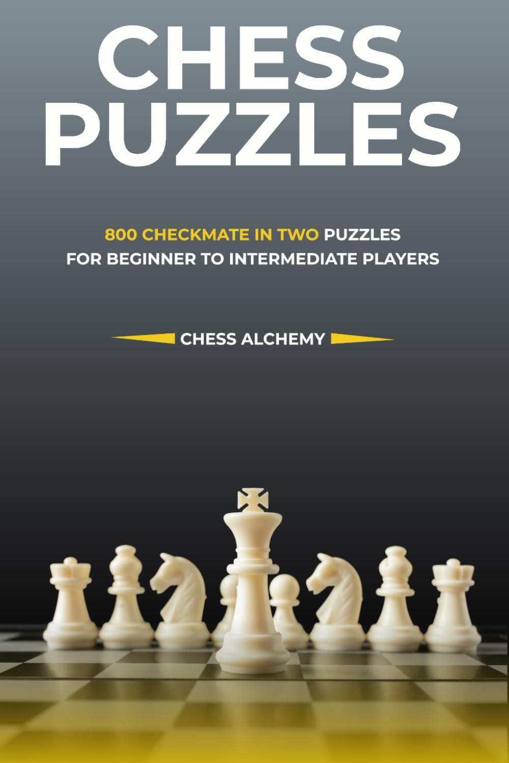 Chess Puzzles: 800 Mate in Two Puzzles: Beginner to Intermediate Level