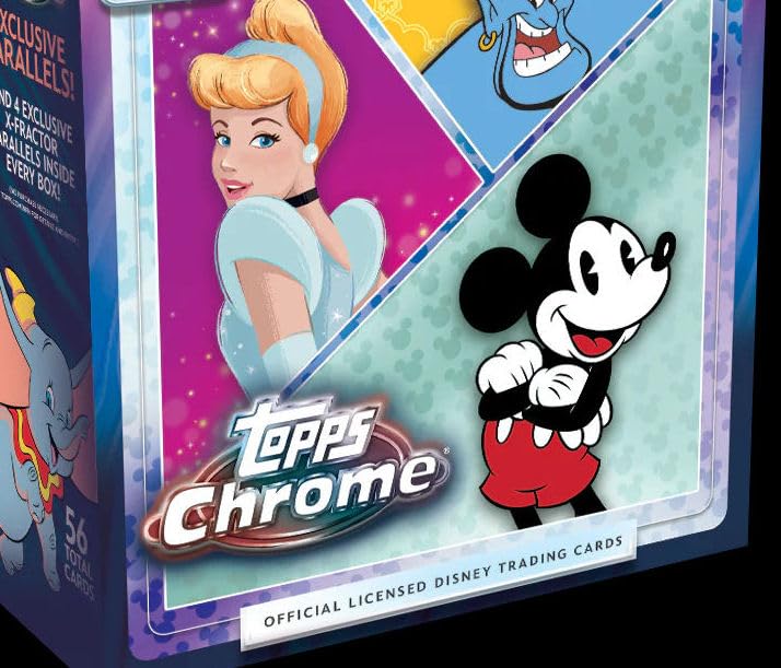 2026 Topps Chrome Disney MEGA box (8 pks/bx)