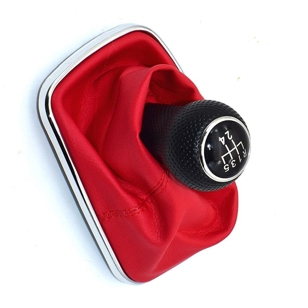 Ydxherta 5 Speed Auto Accessory Gear Shift Knob For Golf 4 Iv Mk4 Gti R32 Bora Jetta 1999-2004