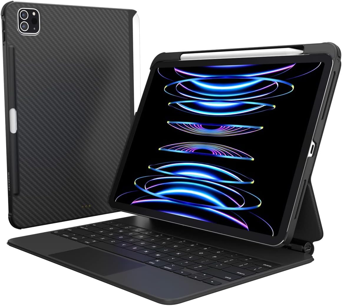 キーボード Apple Magic Keyboard iPad Pro A2480 Magic, Keyboard, A2480, - C/ Teclado, e Mouse, P/ iPad, Pro, 12.9