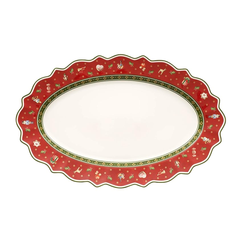Immagine del prodotto Villeroy & Boch Toy's Delight Piatti da Portata (L), Ovale, Rosso, 50x31 cm