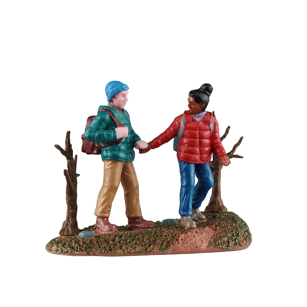 Lemax Multicolor Hiking Couple Code 52536