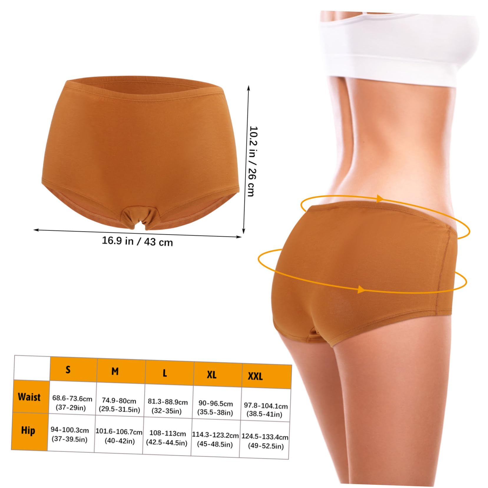 Bragas de Mujer Talla L 5 Piezas Algodón Tipo Bóxer | Cobertura Completa, Ajuste Seguro y Suave, Uso Diario y Ocasiones Obsequios, Diseño Versátil