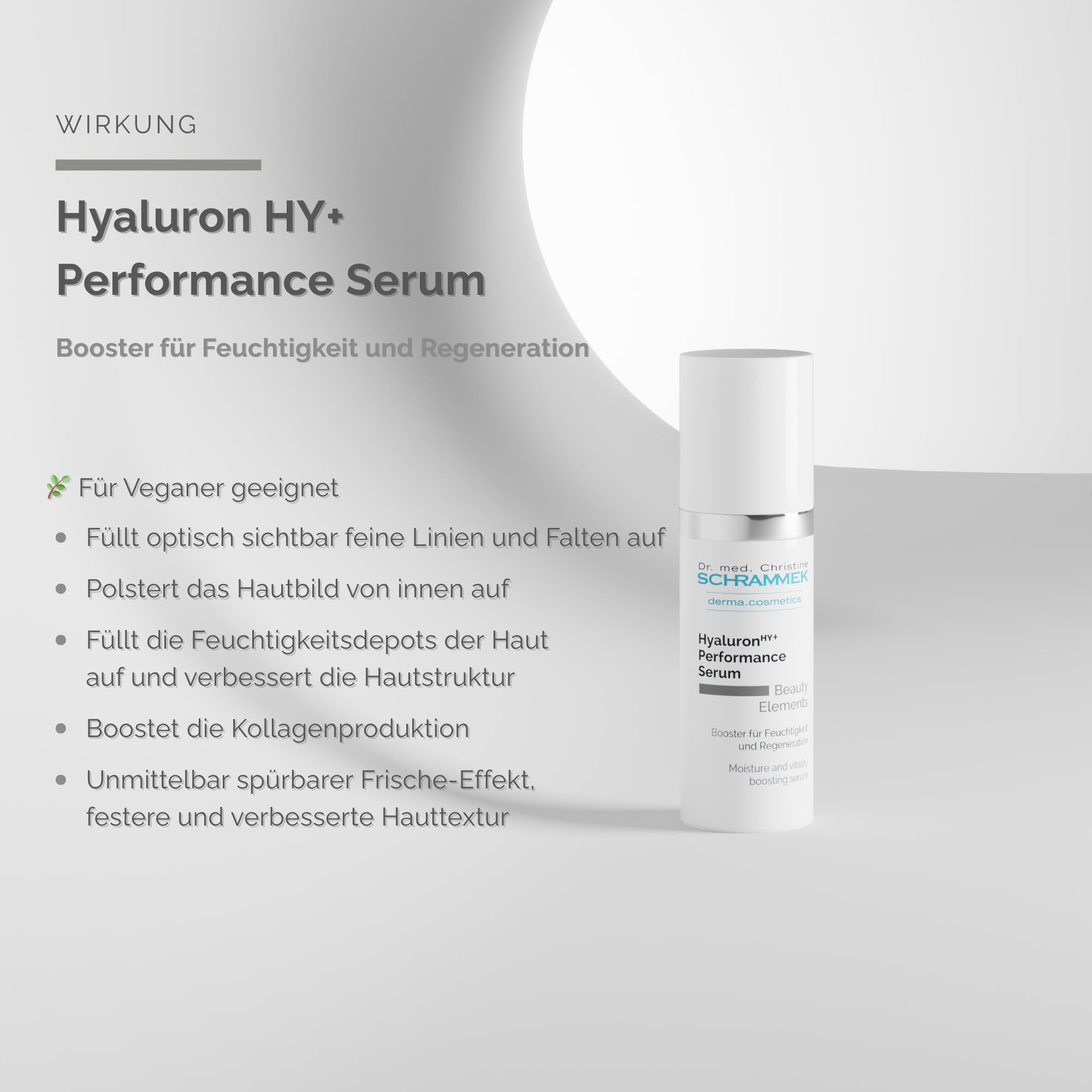 SCHRAMMEK Hyaluron HY+ Performance Serum, 1 x 30 ml
