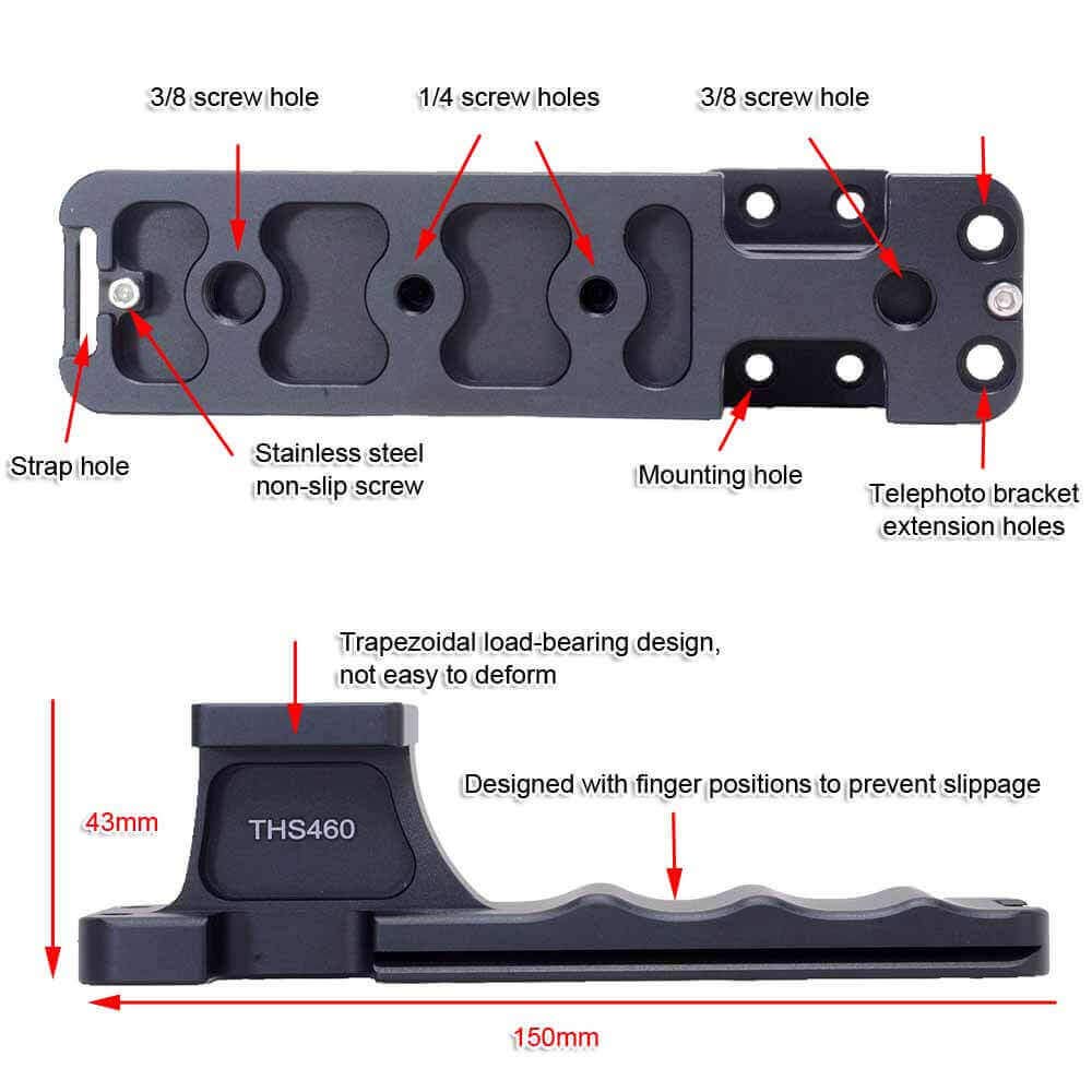 Supporto Appendiabiti Destro Originale Sony Per Cuffie WH-RF400 - Colore Nero
