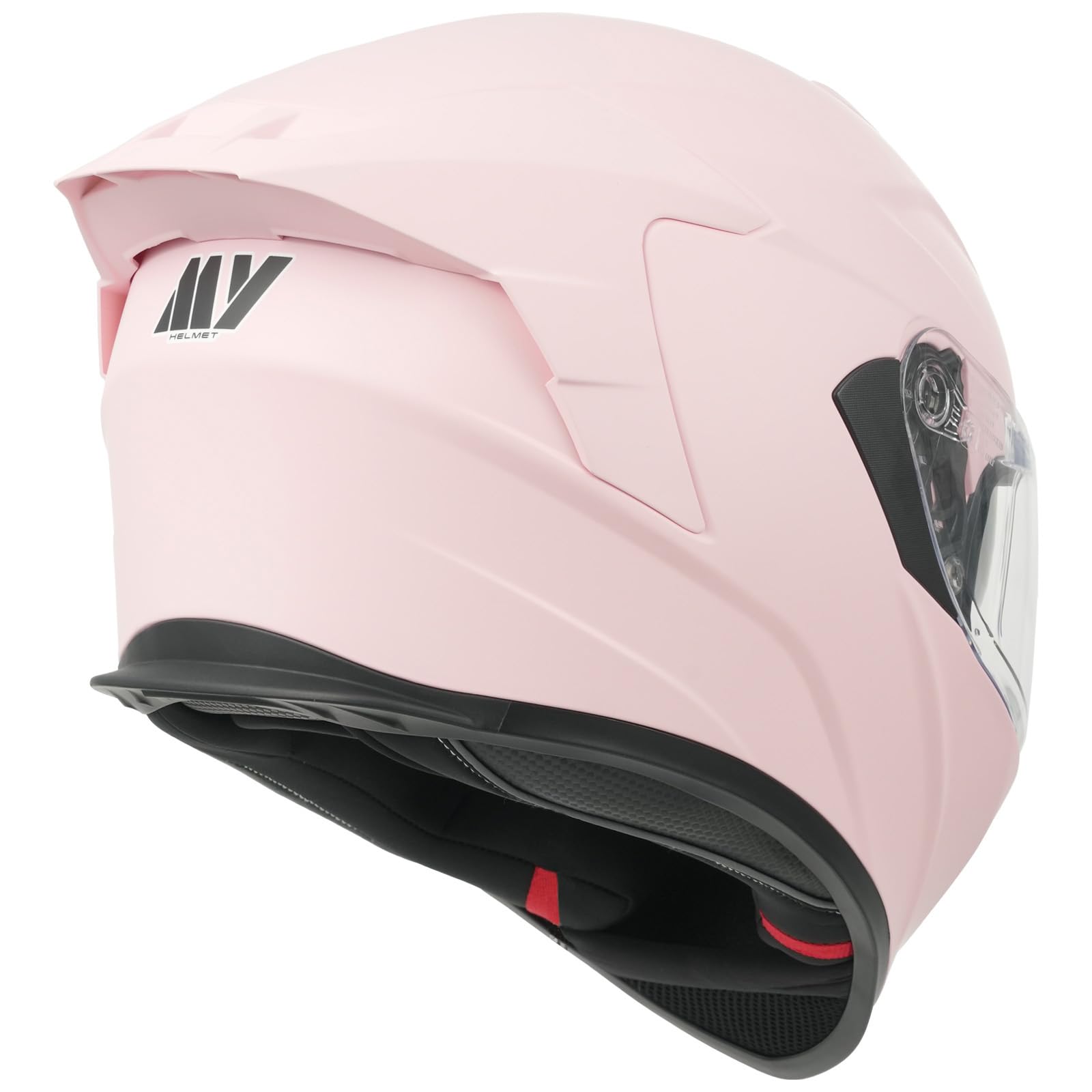 MY Casque de Moto intégral avec visière Pare-Soleil pour Homme et Femme, Homologation ECE 22.06, modèle MY-936