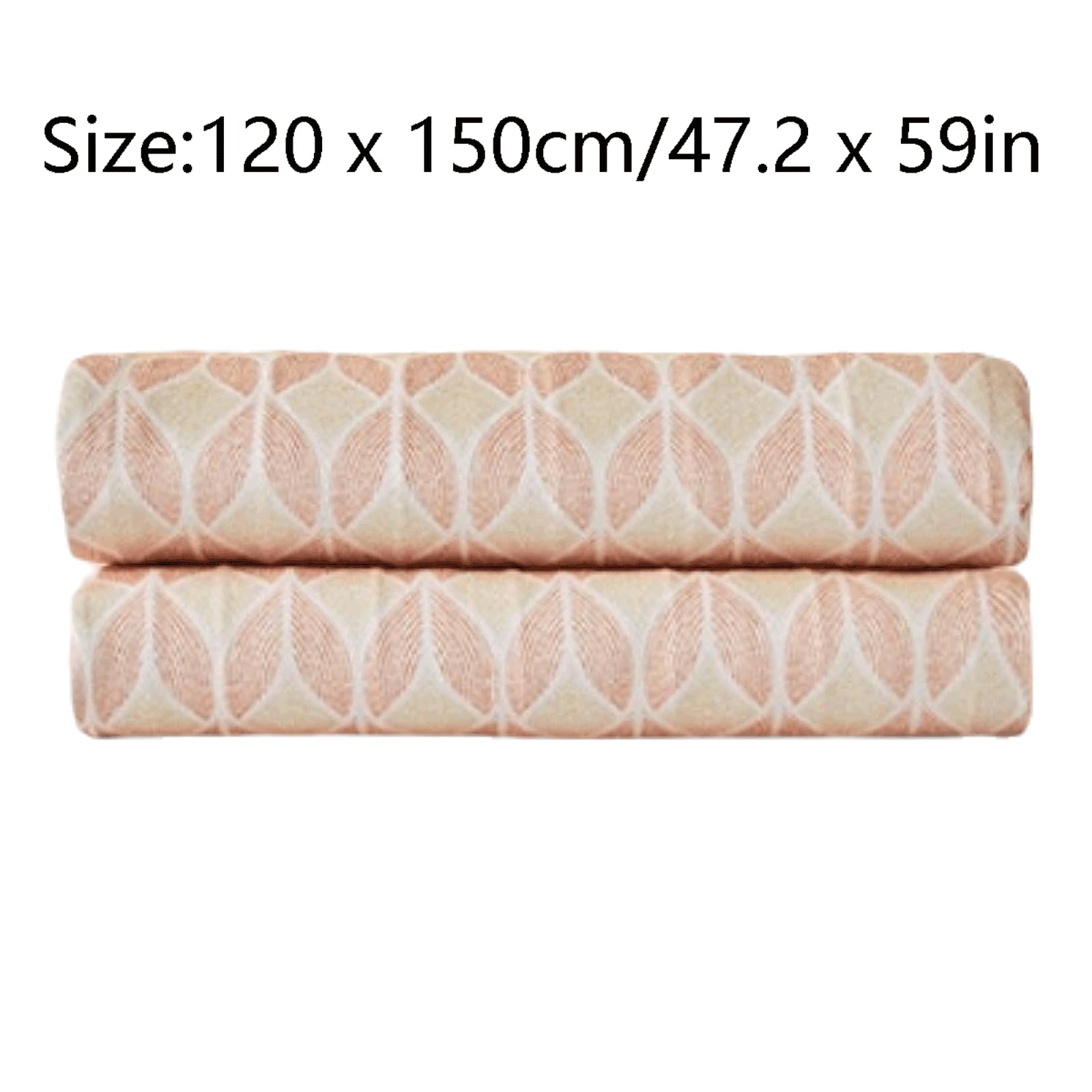 PEKJI Polyester Heated Throw with 3 Heat Settings Warm Electric Heated Blanket Throw Even Heat Dispersion Electric Mattress